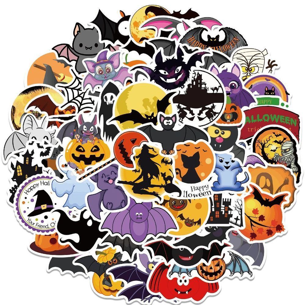 50 Hallween stickers 06